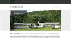 Desktop Screenshot of hillsidemotel44.com