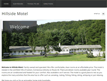 Tablet Screenshot of hillsidemotel44.com
